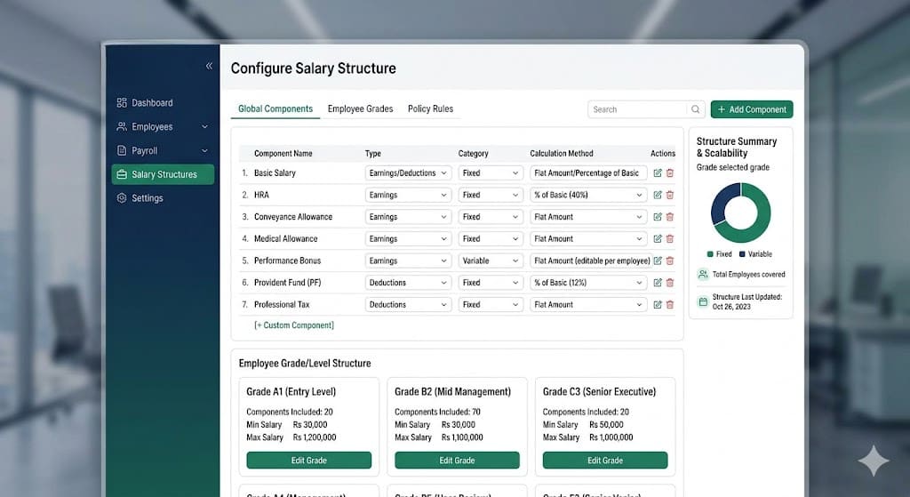 flexible salary structure